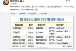 天玑芯片最新爆料视频